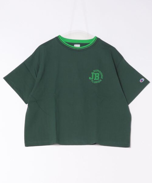 Champion(チャンピオン)の「【Champion】CW-Z320 SHORT SLEEVE T-SHIRT/Tシャツ/レディース/チャンピオン(Tシャツ/カットソー・レディース・ブルー/オレンジ/ホワイト/グリーン・M/L)」の2枚目の写真