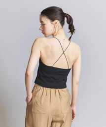 BEAUTY&YOUTH UNITED ARROWS | テレコ バッククロス キャミソール(キャミソール)