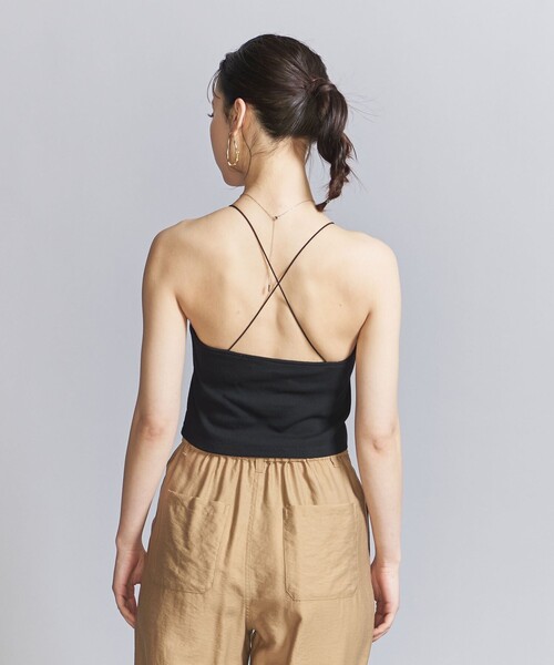 BEAUTY&YOUTH UNITED ARROWS（ビューティーアンドユースユナイテッドアローズ）の「テレコ バッククロス キャミソール（キャミソール・レディース・ブラック/オフホワイト/ターコイズブルー/ダークブラウン・FREE）」の17枚目の写真