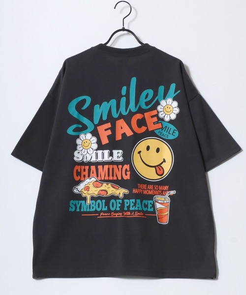 セール】SMILEY FACE/スマイリーフェイス オーバーサイズ バック