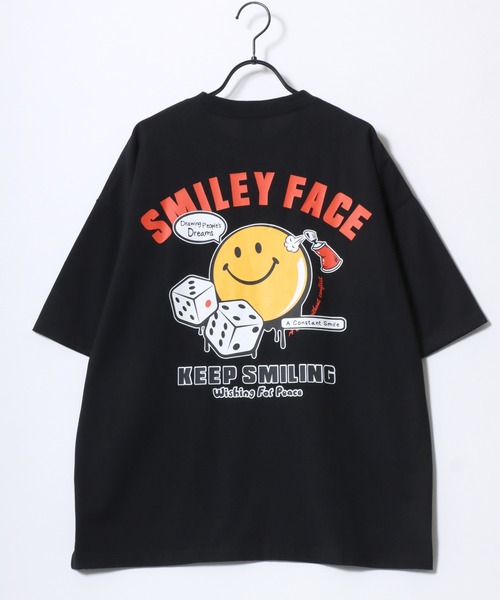 セール】SMILEY FACE/スマイリーフェイス オーバーサイズ バック