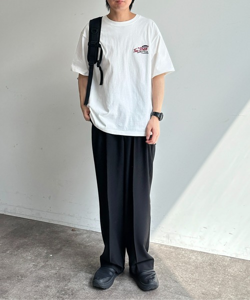 CPCM(シーピーシーエム)の「アソート刺繍T(Tシャツ/カットソー・メンズ・ホワイト系その他/ネイビー/イエロー/オフホワイト/ブラック/ホワイト/キナリ/ホワイト系その他2/チャコールグレー/ホワイト系その他3・MEDIUM/LARGE/X-LARGE)」の16枚目の写真