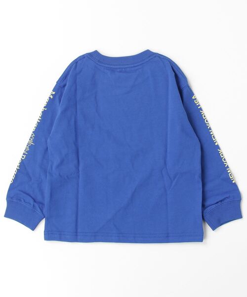 Manhattan Portage（マンハッタンポーテージ）の「【 Manhattan Portage / マンハッタンポーテージ 】ロングスリーブ プリントTシャツ ロンT KIDS Long Sleeve Print T-Shirt MP-KIDS01 MNF（Tシャツ/カットソー・キッズ・ターコイズブルー/ブラック/ホワイト/ブルー・LARGE/MEDIUM/SMALL）」の5枚目の写真