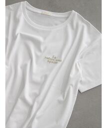 Te chichi | ワンポイント刺繍Tシャツ(Tシャツ/カットソー)