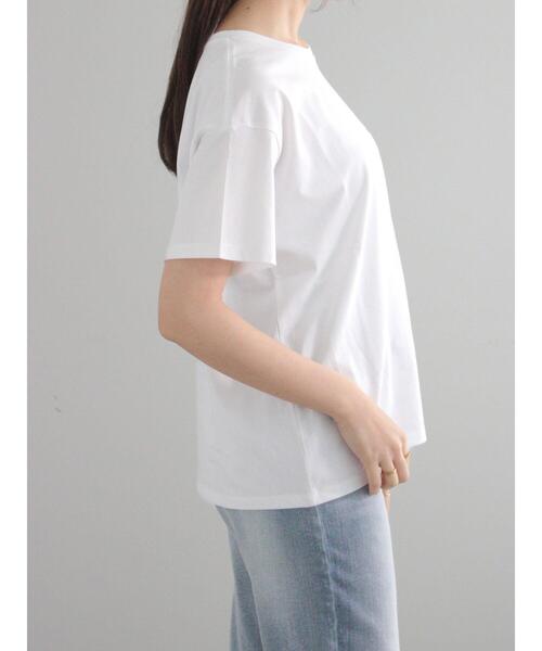 Te chichi(テチチ)の「ワンポイント刺繍Tシャツ(Tシャツ/カットソー・レディース・レッド/ゴールド/シルバー・F)」の9枚目の写真