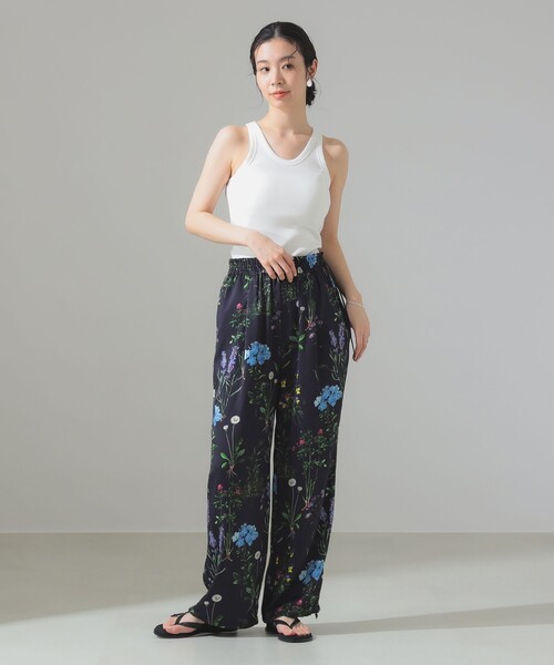 Demi-Luxe BEAMS(デミルクス ビームス)の「丸胴 テレコ タンクトップ(タンクトップ・レディース・ブラック/レッド系その他6/ベージュ/ホワイト/ホワイト系その他2・ONE SIZE)」の8枚目の写真