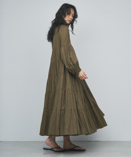 GALLARDAGALANTE（ガリャルダガランテ）の「【MARIHA】星明りのドレス / 別注（ワンピース・レディース・ブラック/カーキ・FREE）」の18枚目の写真