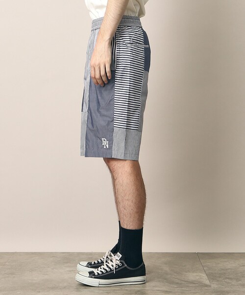 GOODENOUGH パッチワークハーフパンツ L GOODENOUGH パッチワークハーフパンツ L