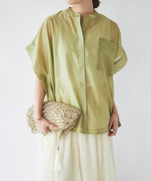 un dix cors | シアーボックスシャツ(シャツ/ブラウス)