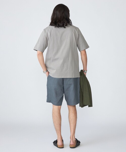 SHIPS(シップス)の「SHIPS: スイッチ パネル Tシャツ(Tシャツ/カットソー・メンズ・オフホワイト/ネイビー/チャコールグレー・LARGE/MEDIUM/SMALL/X-LARGE)」の9枚目の写真