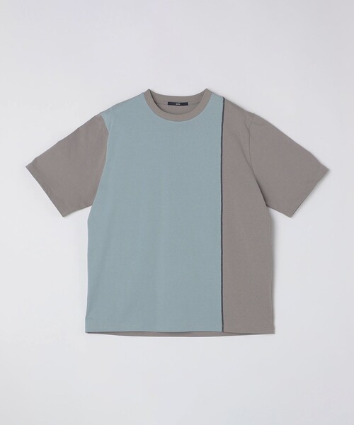 SHIPS(シップス)の「SHIPS: スイッチ パネル Tシャツ(Tシャツ/カットソー・メンズ・オフホワイト/ネイビー/チャコールグレー・LARGE/MEDIUM/SMALL/X-LARGE)」の20枚目の写真
