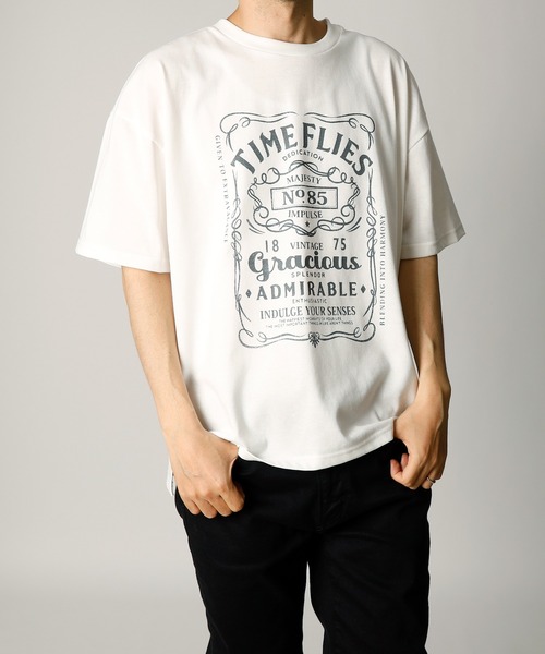 INASTUDIOS ZOO(イーナストゥディオスズー)の「「INASTUDIOS SELECT」Tシャツ(Tシャツ/カットソー・メンズ・ホワイト系その他2/ホワイト系その他3/ホワイト系その他/ブラック系その他/グレー系その他/ブラック系その他2/ブラック/ブラック系その他3/チャコールグレー/ホワイト・X-LARGE/LARGE/MEDIUM)」の4枚目の写真