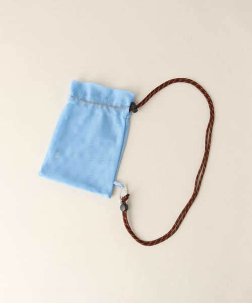 SLOBE citron.（スローブシトロン）の「SLOBE citron. 缶バッチ付きメッシュBAG（ショルダーバッグ・レディース・オレンジ/ブルー/パープル・FREE）」の17枚目の写真