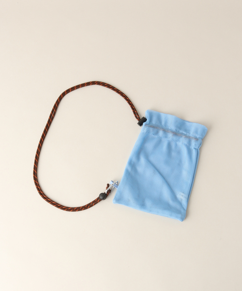 SLOBE citron.（スローブシトロン）の「SLOBE citron. 缶バッチ付きメッシュBAG（ショルダーバッグ・レディース・オレンジ/ブルー/パープル・FREE）」の18枚目の写真