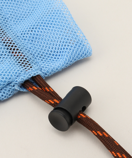 SLOBE citron.（スローブシトロン）の「SLOBE citron. 缶バッチ付きメッシュBAG（ショルダーバッグ・レディース・オレンジ/ブルー/パープル・FREE）」の21枚目の写真