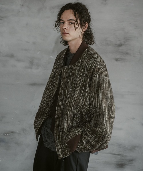 Boucle MA-1/ブークレMA-1 Casper John Lサイズ CASPER JOHN（キャスパージョン）の「Boucle MA-1 / ブークレMA