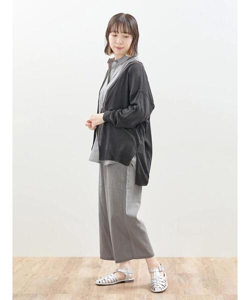Samansa Mos2(サマンサ モスモス)の「インドデニムイージーパンツ(その他パンツ・レディース・グレー/ブルー/サックスブルー・F)」の18枚目の写真