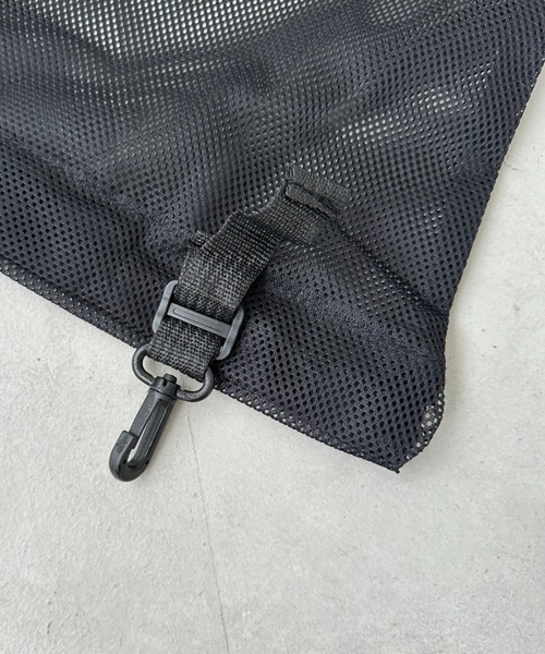 CLEA(クレア)の「メッシュ袋付き 2WAY ナップザック/リュック(バックパック/リュック・レディース・ブラック・FREE)」の7枚目の写真