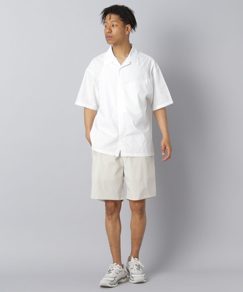 MALBON ホワイトショートスリーブシャツとショートパンツセット Amazon.co.jp: [DMbinshun] 白シャツ ショートパンツ