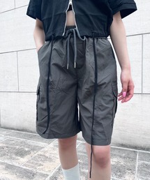 Figments | ワイドカーゴハーフパンツ(カーゴパンツ)