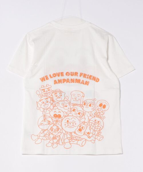 ANPANMAN KIDS COLLECTION（アンパンマンキッズコレクション）の「アンパンマンお顔半袖Tシャツ 大人（Tシャツ/カットソー・レディース・オフホワイト・L/M/S/LL）」の6枚目の写真