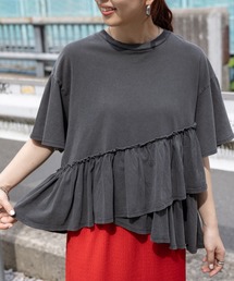 LEPSIM | 裾フリルトップス　124108(Tシャツ/カットソー)