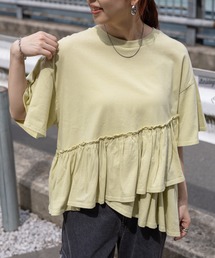 LEPSIM | 裾フリルトップス　124108(Tシャツ/カットソー)