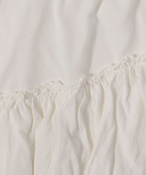 LEPSIM（レプシィム）の「裾フリルトップス　124108（Tシャツ/カットソー・レディース・レッド/イエロー/オフホワイト/グレー・FREE）」の6枚目の写真