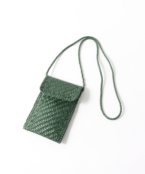 Dragon Diffusion(ドラゴンディフュージョン)の「DRAGON DIFFUSION (ドラゴン ディフュージョン) PHONE CROSSBODY 8865(ショルダーバッグ・メンズ・グリーン/ブラック・FREE)」の2枚目の写真