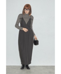 leimn | ビスチェコクーンリボンワンピース(ワンピース)