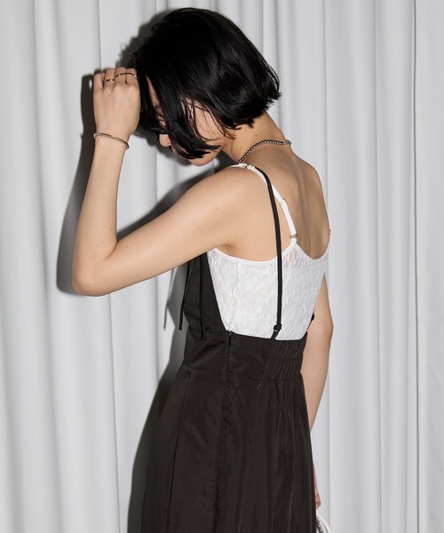 leimn(レイムン)の「ビスチェコクーンリボンワンピース(ワンピース・レディース・ブラック・FREE)」の6枚目の写真