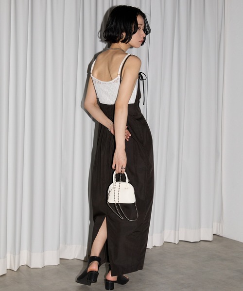 leimn(レイムン)の「ビスチェコクーンリボンワンピース(ワンピース・レディース・ブラック・FREE)」の12枚目の写真