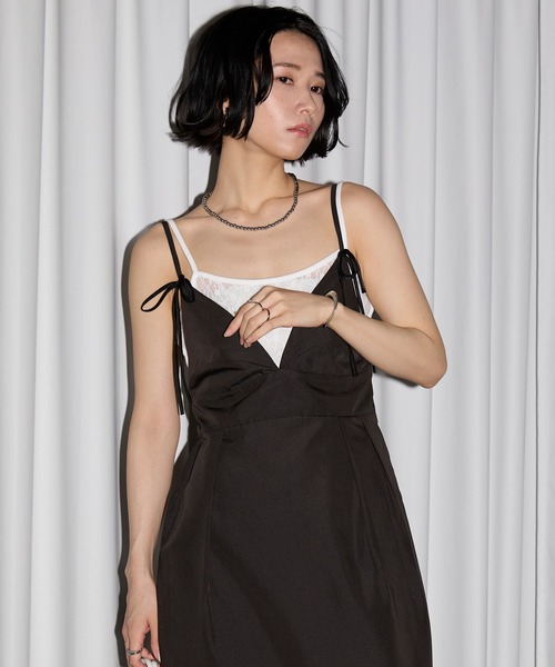 leimn(レイムン)の「ビスチェコクーンリボンワンピース(ワンピース・レディース・ブラック・FREE)」の22枚目の写真