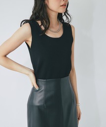 La boutique BonBon | 【前後2WAY】ニットタンク(タンクトップ)