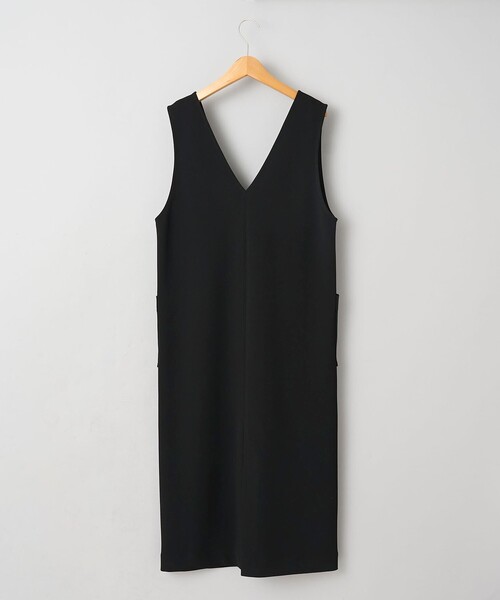 coen(コーエン)の「イージービューティーVジャンスカ(ジャンパースカート・レディース・ブラウン/ブラック/ベージュ・M/L)」の8枚目の写真