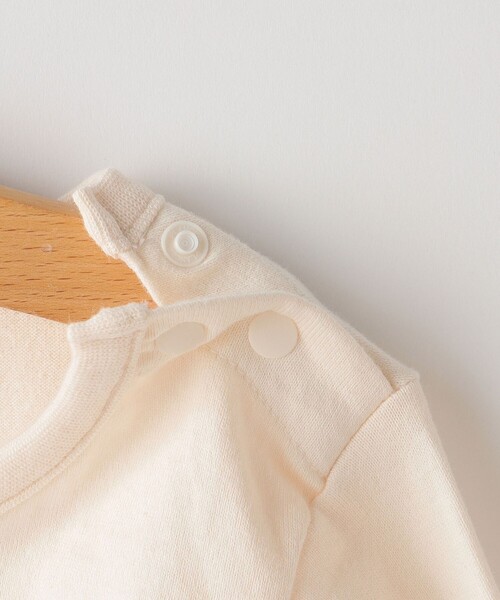 SHIPS(シップス)の「SHIPS KIDS:80~90cm / SHIPS ロゴ 長袖 TEE(Tシャツ/カットソー・キッズ・オフホワイト/ホワイト系その他・80/90)」の8枚目の写真