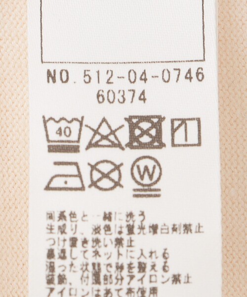 SHIPS(シップス)の「SHIPS KIDS:80~90cm / SHIPS ロゴ 長袖 TEE(Tシャツ/カットソー・キッズ・オフホワイト/ホワイト系その他・80/90)」の3枚目の写真