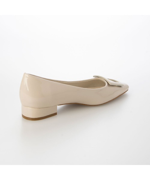 EVOL（イーボル）の「【EVOL】晴雨兼用スクエアバックル2.5cmヒールパンプス IX5458（レインシューズ・レディース・アイボリー/ベージュ/ブラック・23.5cm/22.5cm/22.0cm/25.0cm/24.0cm/23.0cm/24.5cm）」の16枚目の写真