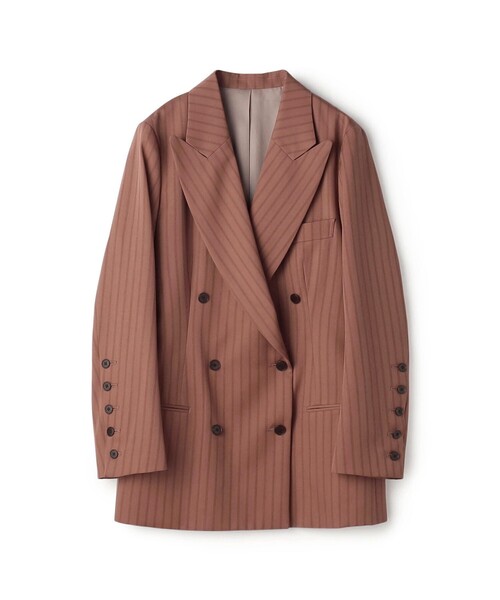 バッカ　ダブルテーラードジャケット　34 バッカダブルテーラードジャケット34