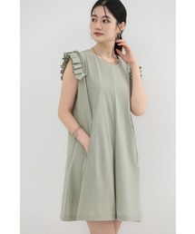 Cinderella（シンデレラ）の「ラッシュガード オールインワン レディース UVカット UPF 日除け 夏 フリル 海 プール 川 ノースリーブ 涼しい 速乾（ラッシュガード）」