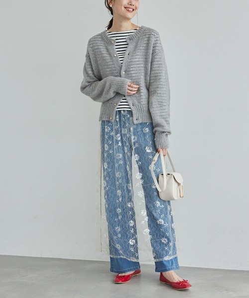 ROPE' PICNIC(ロペピクニック)の「【AIRina/エアリーナ】軽くてやわらかいバレエシューズ(バレエシューズ・レディース・レッド/キナリ/ブラック/シルバー・23.0cm/23.5cm/24.5cm/24.0cm)」の22枚目の写真