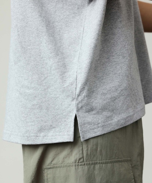 Edit Sheen（エディットシーン）の「袖フリルTシャツ（Tシャツ/カットソー・レディース・グレー/チャコールグレー/ベージュ・M）」の12枚目の写真