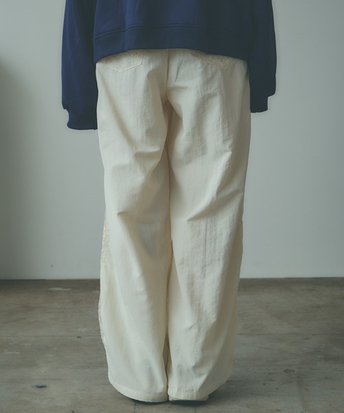 BLANK　（ブランク）の「▲Side Lace Track Pants / サイドレーストラックパンツ（その他パンツ・レディース・ホワイト・M/L）」の15枚目の写真