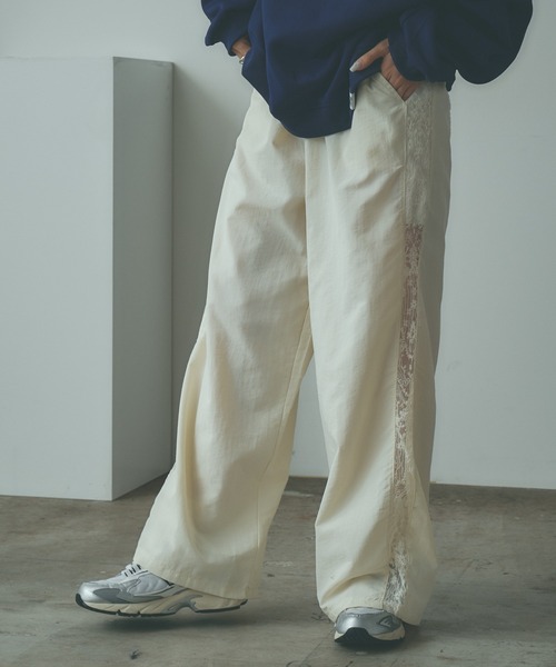 [完売品]サイドレーストラックパンツ △Side Lace Track Pants / サイドレーストラックパンツ（その他