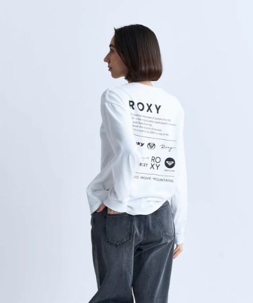 ROXY(ロキシー)の「OUR STYLE FLOW L/S/ロキシーバックプリント長袖ロンT(Tシャツ/カットソー・レディース・グレー/ブラック/ブラウン/ホワイト・LARGE/MEDIUM/SMALL)」の7枚目の写真