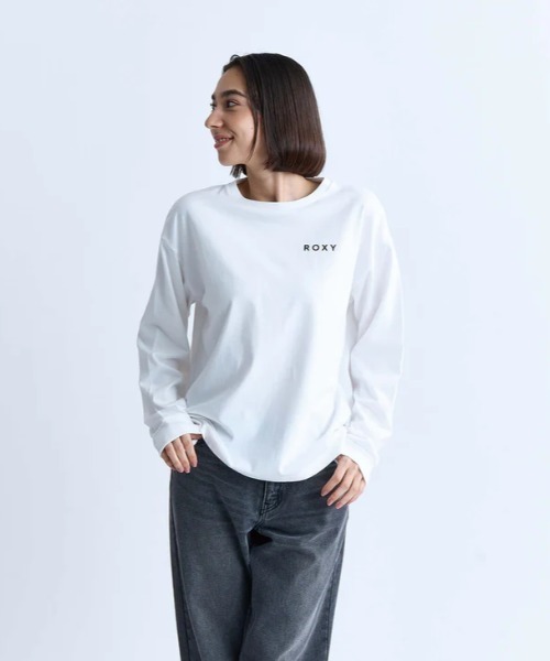 ROXY(ロキシー)の「OUR STYLE FLOW L/S/ロキシーバックプリント長袖ロンT(Tシャツ/カットソー・レディース・グレー/ブラック/ブラウン/ホワイト・LARGE/MEDIUM/SMALL)」の8枚目の写真
