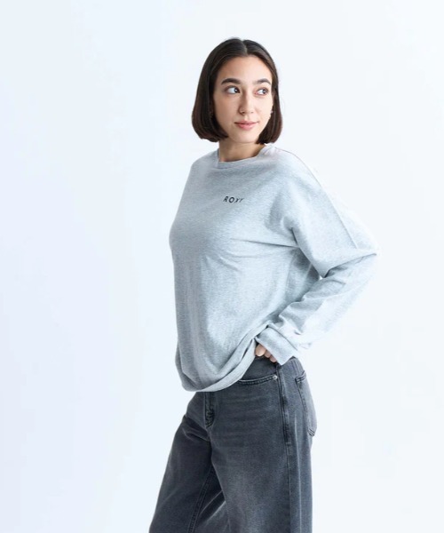 ROXY(ロキシー)の「OUR STYLE FLOW L/S/ロキシーバックプリント長袖ロンT(Tシャツ/カットソー・レディース・グレー/ブラック/ブラウン/ホワイト・LARGE/MEDIUM/SMALL)」の11枚目の写真