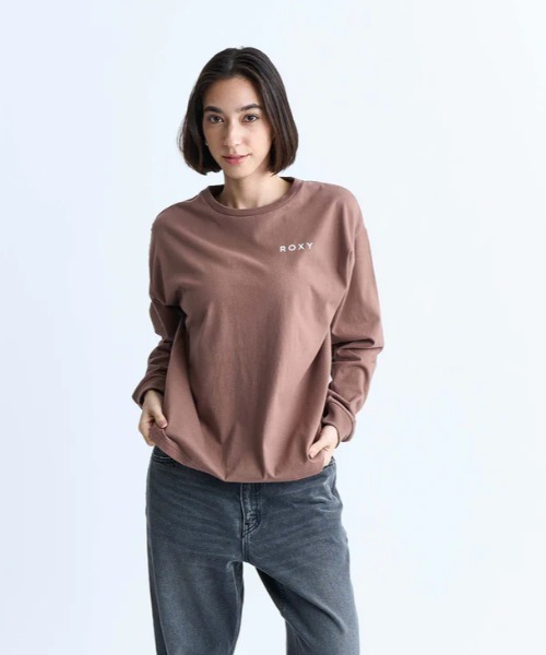 ROXY(ロキシー)の「OUR STYLE FLOW L/S/ロキシーバックプリント長袖ロンT(Tシャツ/カットソー・レディース・グレー/ブラック/ブラウン/ホワイト・LARGE/MEDIUM/SMALL)」の15枚目の写真