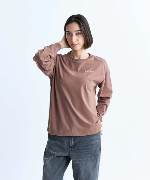 ROXY(ロキシー)の「OUR STYLE FLOW L/S/ロキシーバックプリント長袖ロンT(Tシャツ/カットソー・レディース・グレー/ブラック/ブラウン/ホワイト・LARGE/MEDIUM/SMALL)」の16枚目の写真