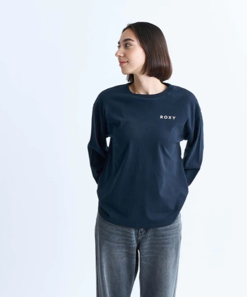 ROXY(ロキシー)の「OUR STYLE FLOW L/S/ロキシーバックプリント長袖ロンT(Tシャツ/カットソー・レディース・グレー/ブラック/ブラウン/ホワイト・LARGE/MEDIUM/SMALL)」の9枚目の写真